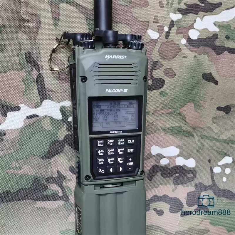 TCA PRC 163M Dummy Model Radio Walkie-Talkie Case No Function Accurate Model New