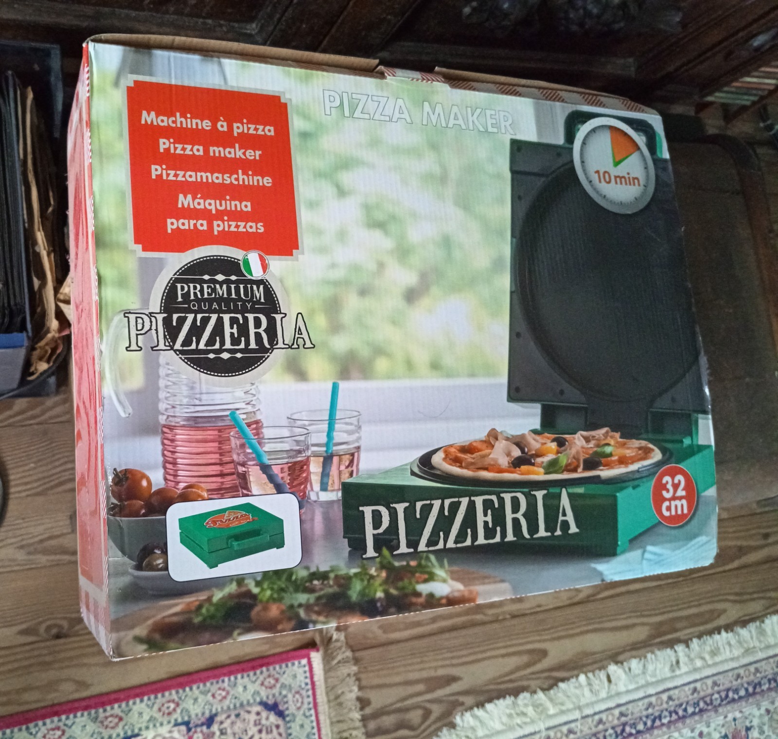 👉 1200W Electric Pizza Oven NEW Never Used Pizza Oven Electric Stone NEW Box