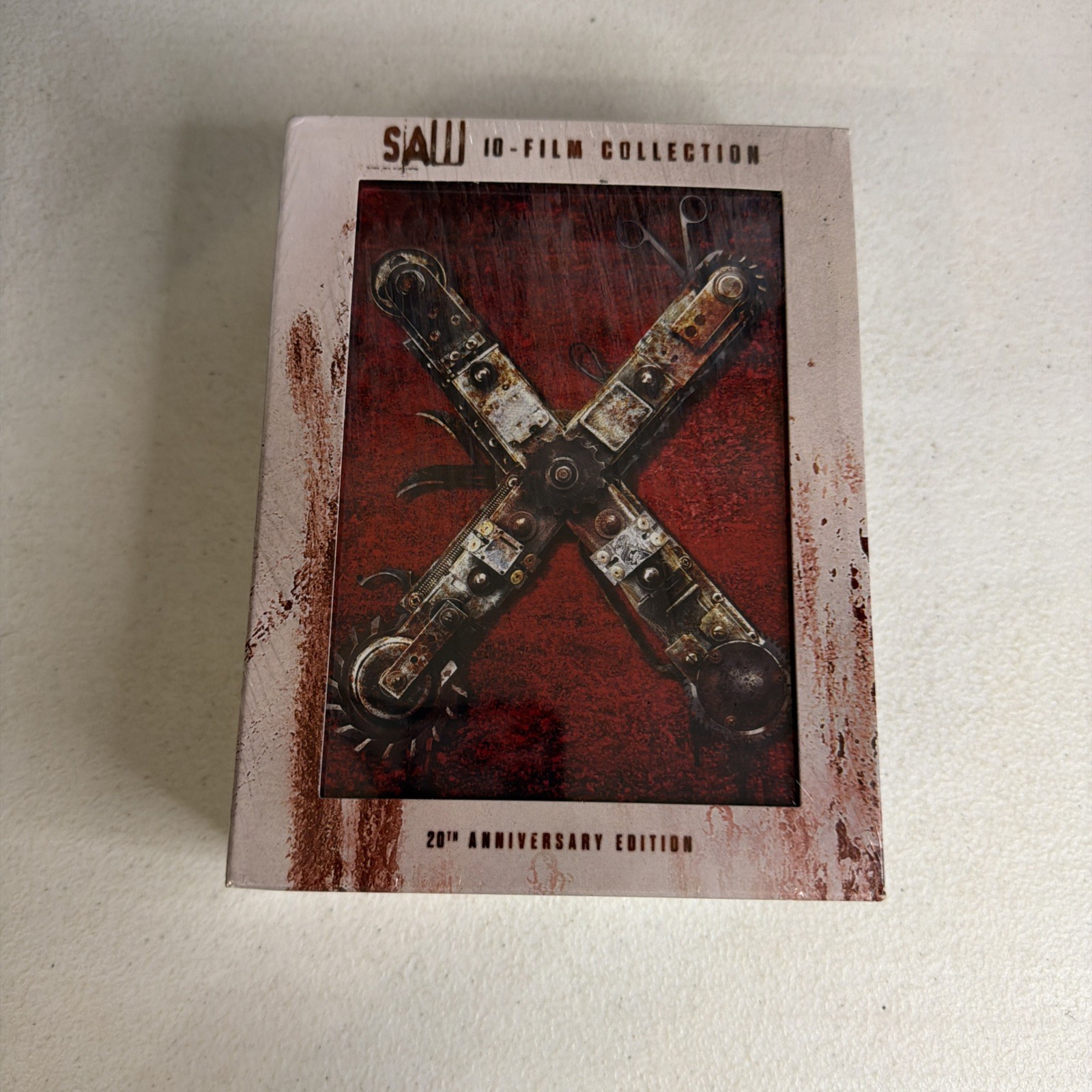 SAW 10-FILM COLLECTION BLU-RAY AND DVD AND SEALED ART CARDS NO DIGITAL CODE SAW 10-FILM COLLECTION BLU-RAY AND DVD AND SEALED ART CARDS NO DIGITAL CODE