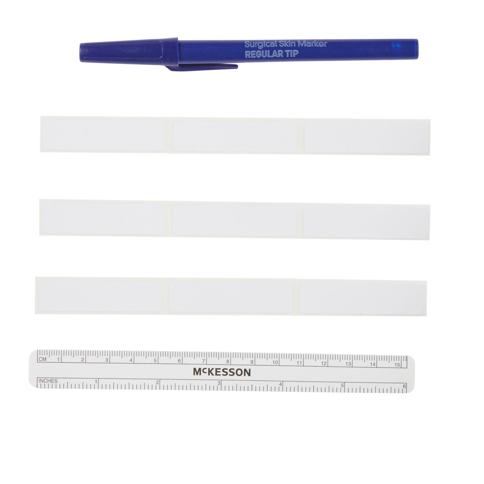 McKesson Skin Marker with Ruler and Labels 19-0752 - (50 Ct) McKesson Skin Marker with Ruler and Labels 19-0752 - (50 Ct)
