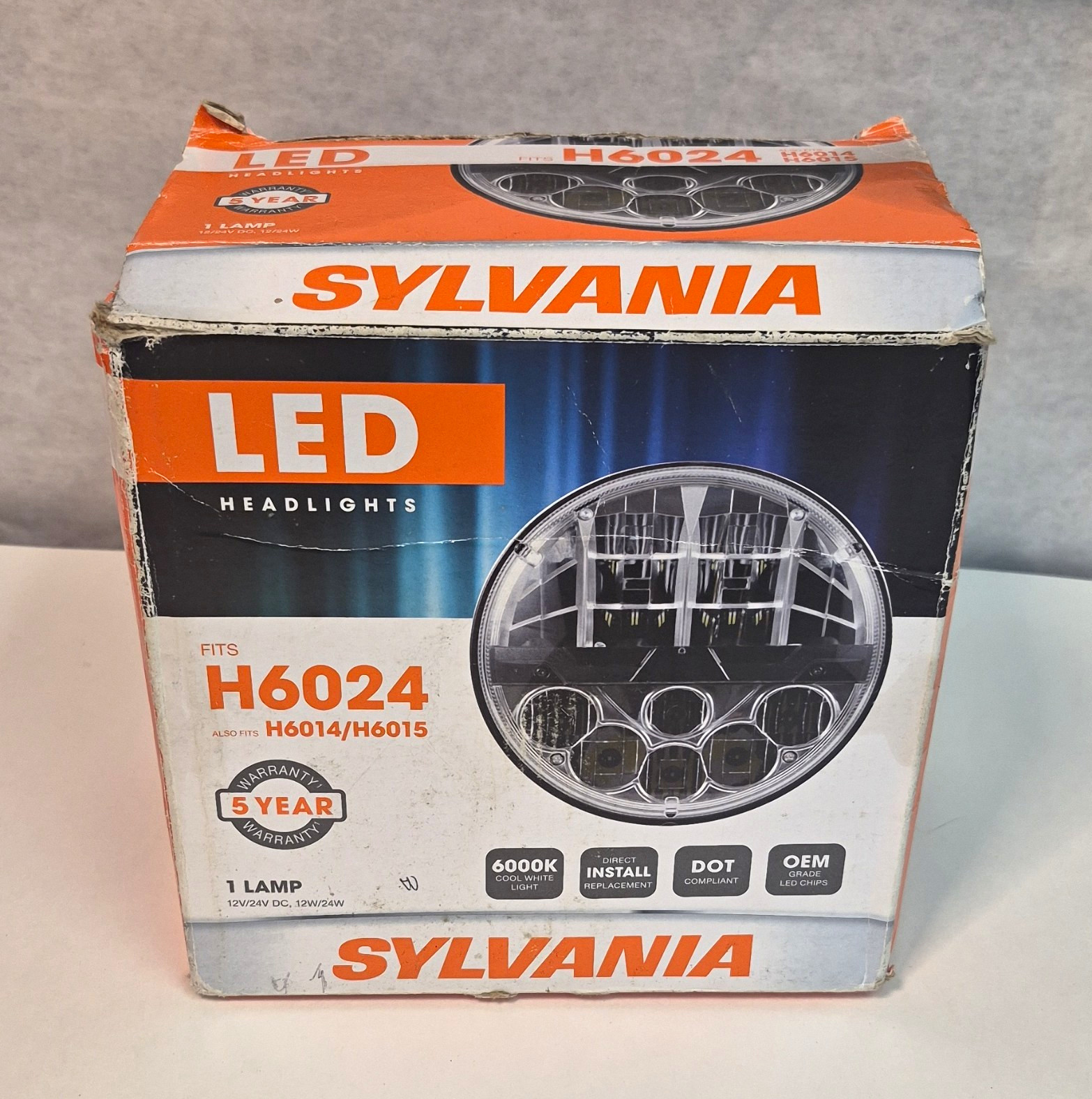 Sylvania LED 12/24v Lamp Fits H6024,H6014,H6015
