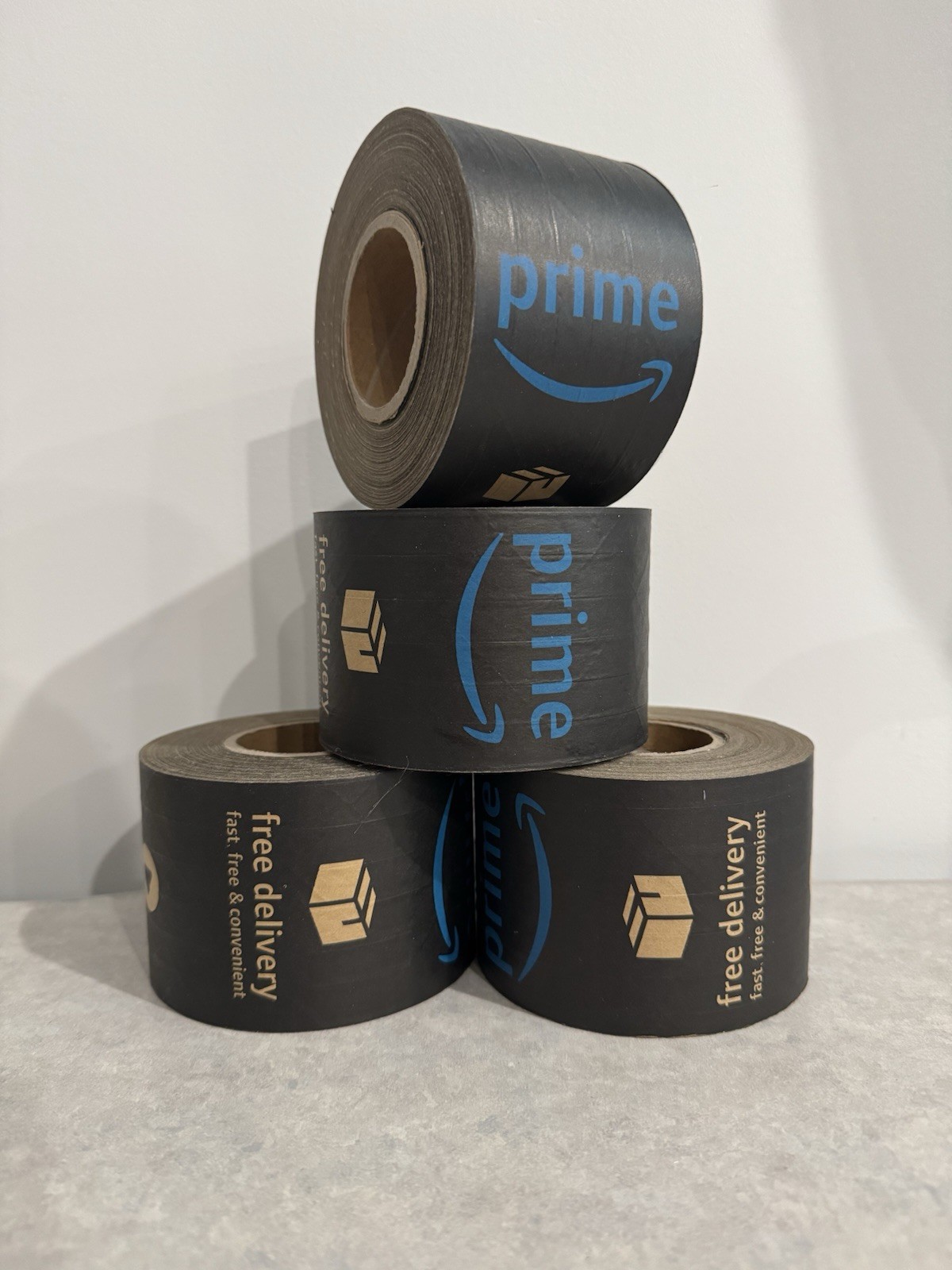 4 ROLLS 3 Inch X 164 Ft Kraft Tape Amazon Prime Self Adhesive Ships From USA 4 ROLLS 3 Inch X 164 Ft Kraft Tape Amazon Prime Self Adhesive Ships From USA