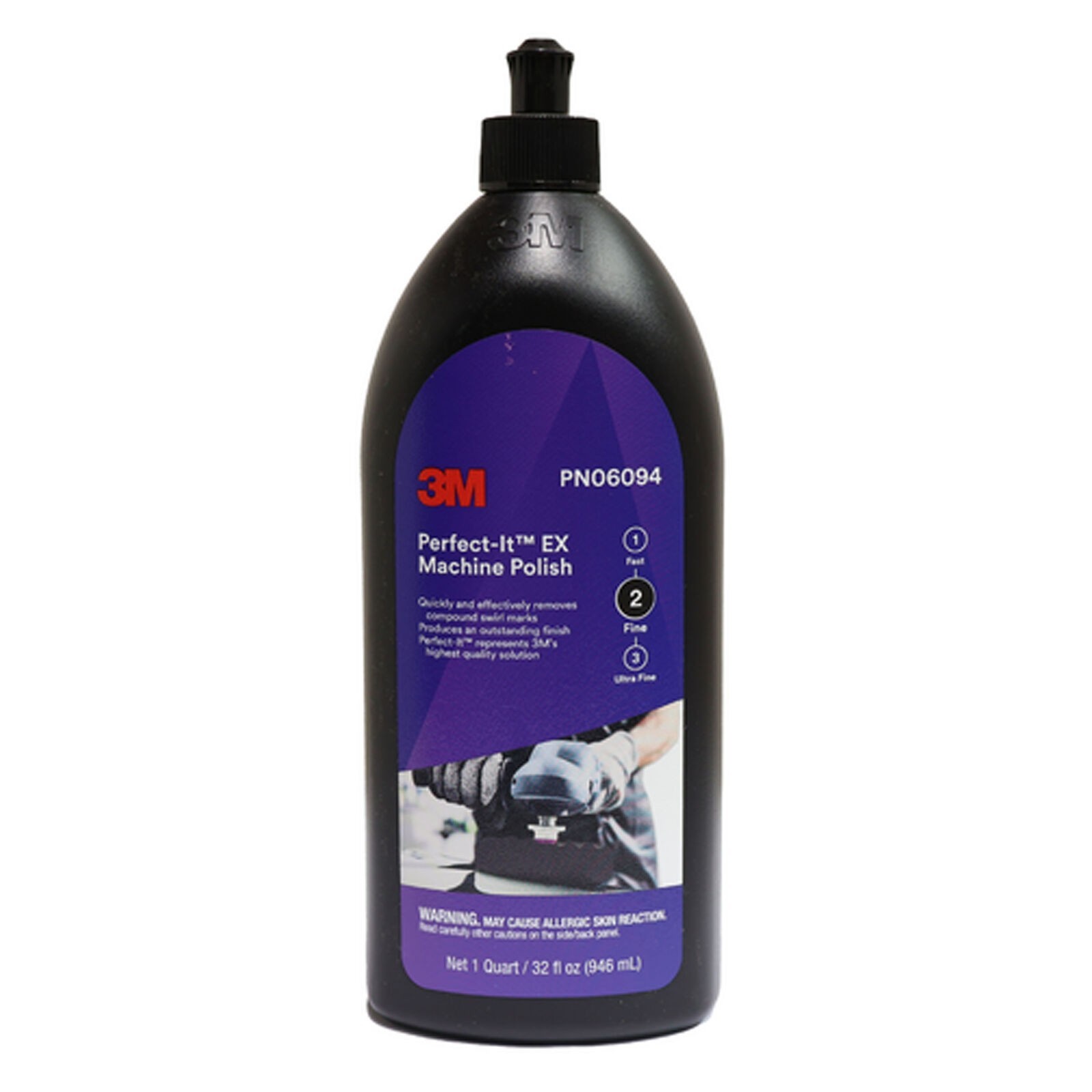 3M Perfect It EX Machine Polish 06094 1 Quart 32 fl oz | Ships from USA 3M Perfect It EX Machine Polish 06094 1 Quart 32 fl oz | Ships from USA