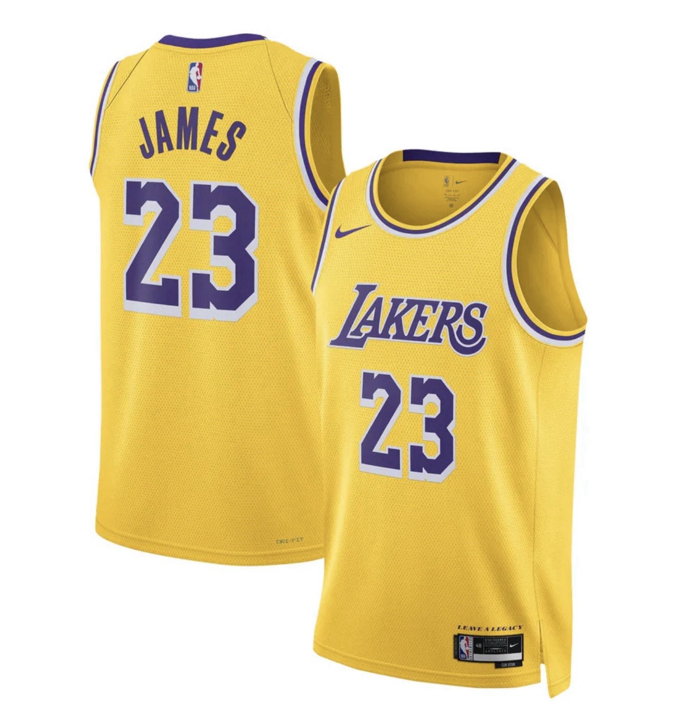 Nike LeBron James Los Angeles Lakers Men’s Swingman Jersey Icon Edition Gold, L Nike LeBron James Los Angeles Lakers Men’s Swingman Jersey Icon Edition Gold, L