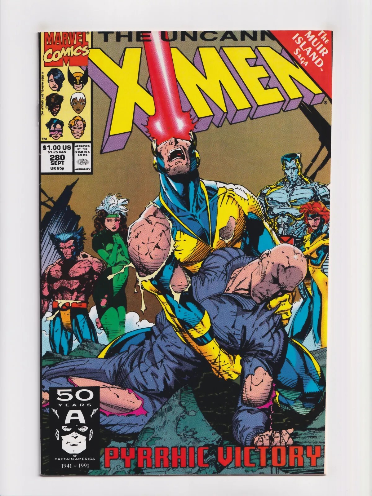 Uncanny X-Men Comics 1980s 90s (225-329) combine ship