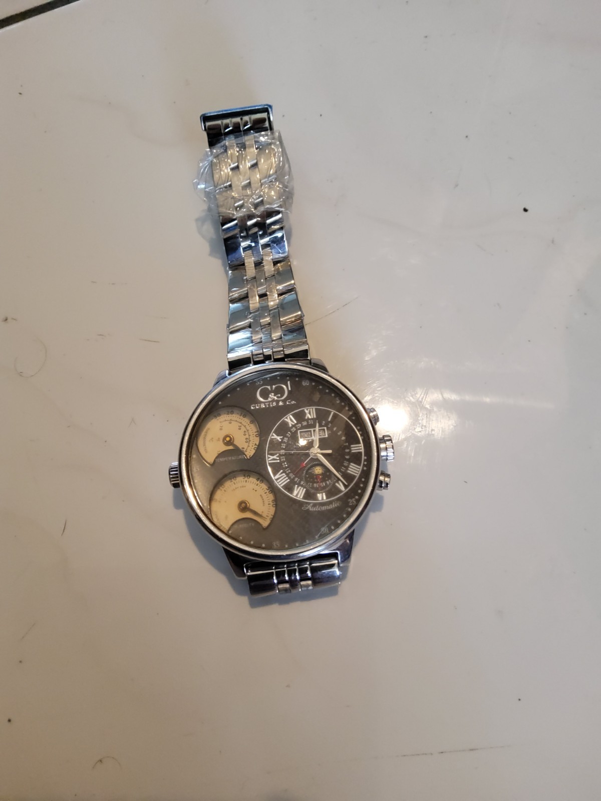 Authentic Curtis&co .automatic Mens Watch.new Band Authentic Curtis&co .automatic Mens Watch.new Band