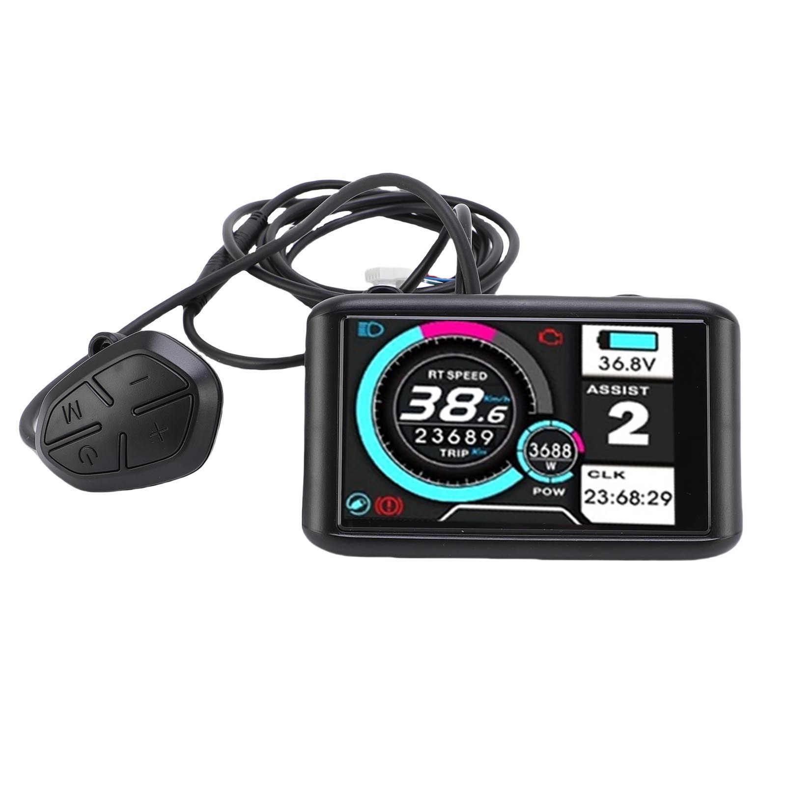 Electric LCD Display Panel Electric LCD Display Meter ABS For Electric Scooter
