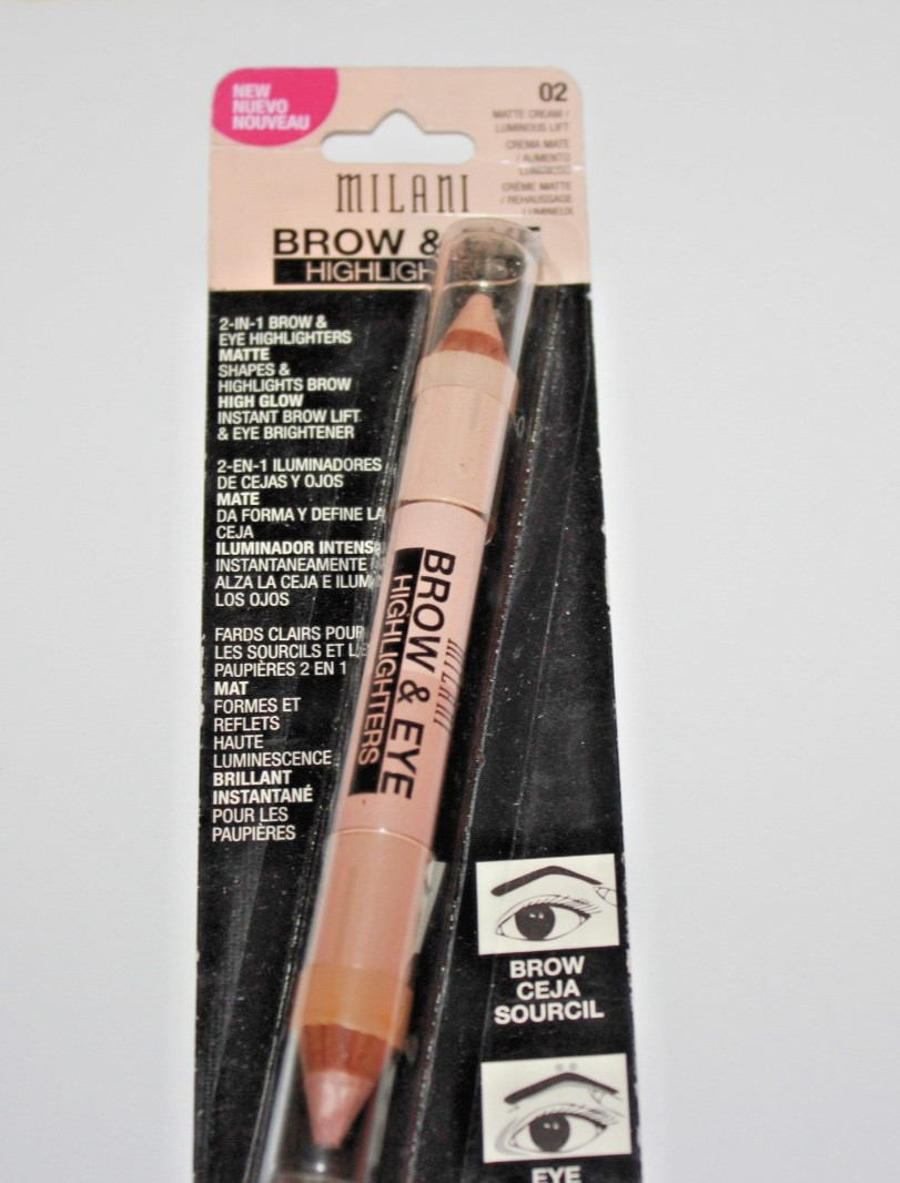 MILANI BROW & EYE HIGHLIGHTERS #02 Matte Cream / Luminous Lift In Box MILANI BROW & EYE HIGHLIGHTERS #02 Matte Cream / Luminous Lift In Box