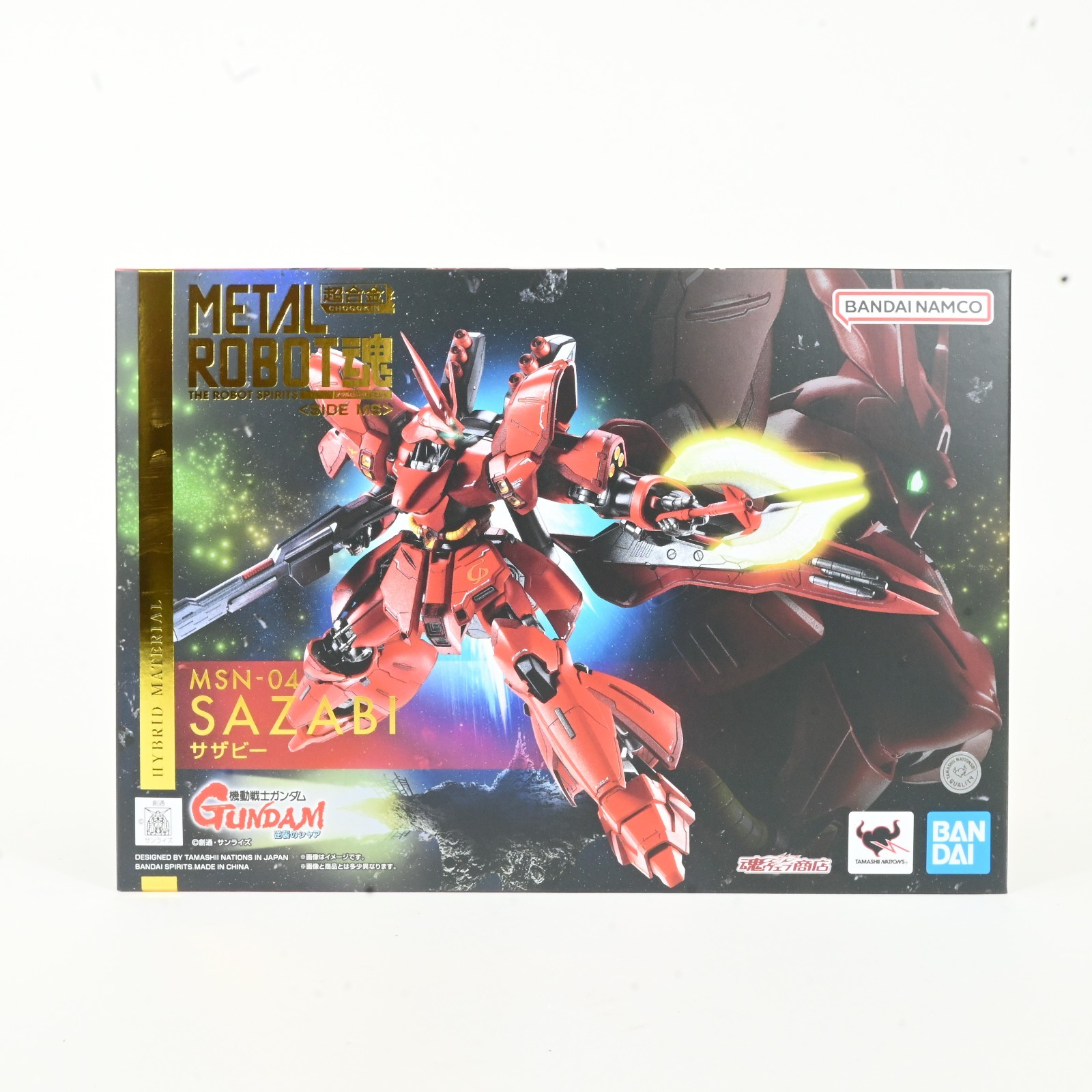BANDAI METAL ROBOT Spirits SIDE MS MSN-04 Sazabi Char's Counterattack Figure