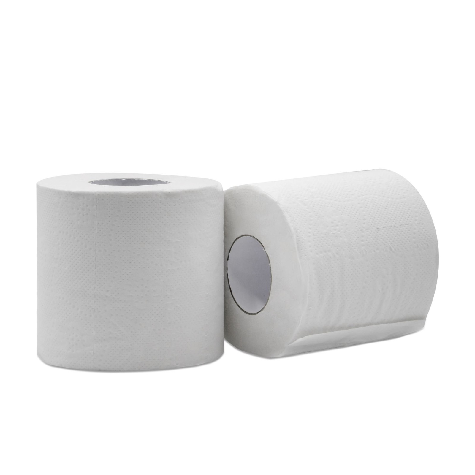 96/RL Toilet Tissue Pure Ply White 2-Ply Standard Size Cored Roll 500 Sheets