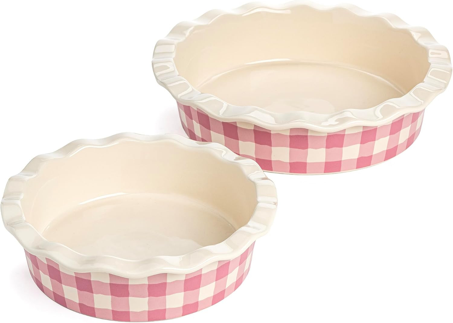 Heart Shaped Ramekins Oven Safe, 4-Piece Mini Ceramic Ramekin Set, Stoneware Bak