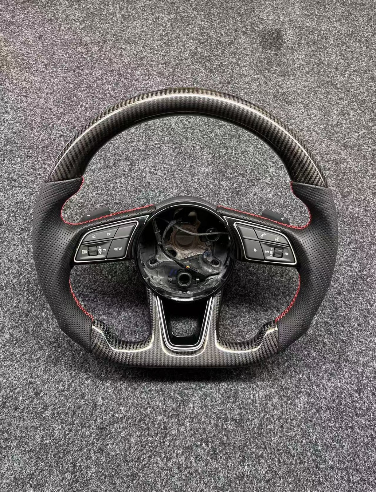 Carbon Fiber Steering Wheel For Audi A4 A5 A7 Q5 Q7 Customized
