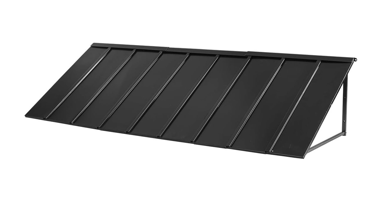 VEVOR Metal Awning 104x36\ VEVOR Metal Awning 104x36\
