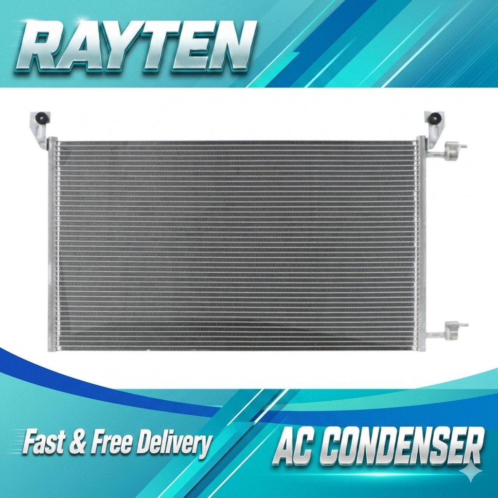 A/C Condenser For 99-13 Silverado 00-14 Tahoe Yukon Suburban 02-14 Escalade
