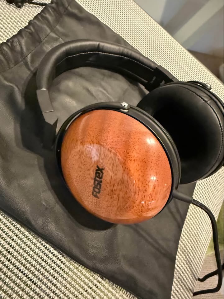 Fostex x Massdrop TH-X00 Mahogany Closed-Back Headphones - Comes with 3.5mm