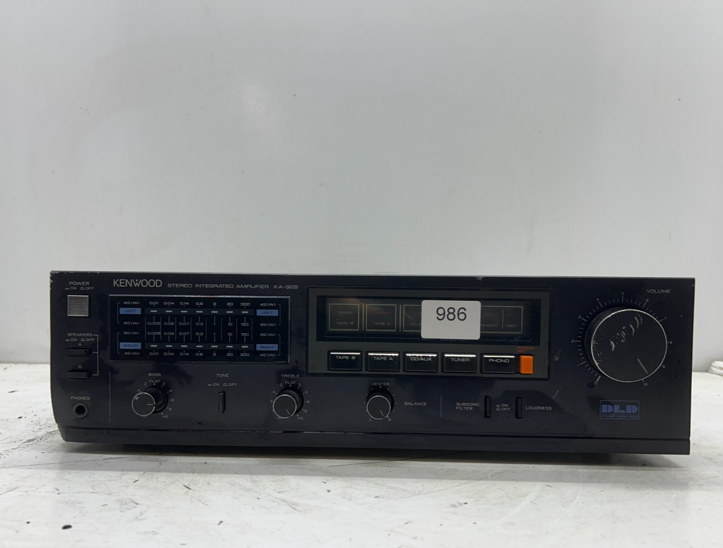 Kenwood KA-928 Integrated Amplifier
