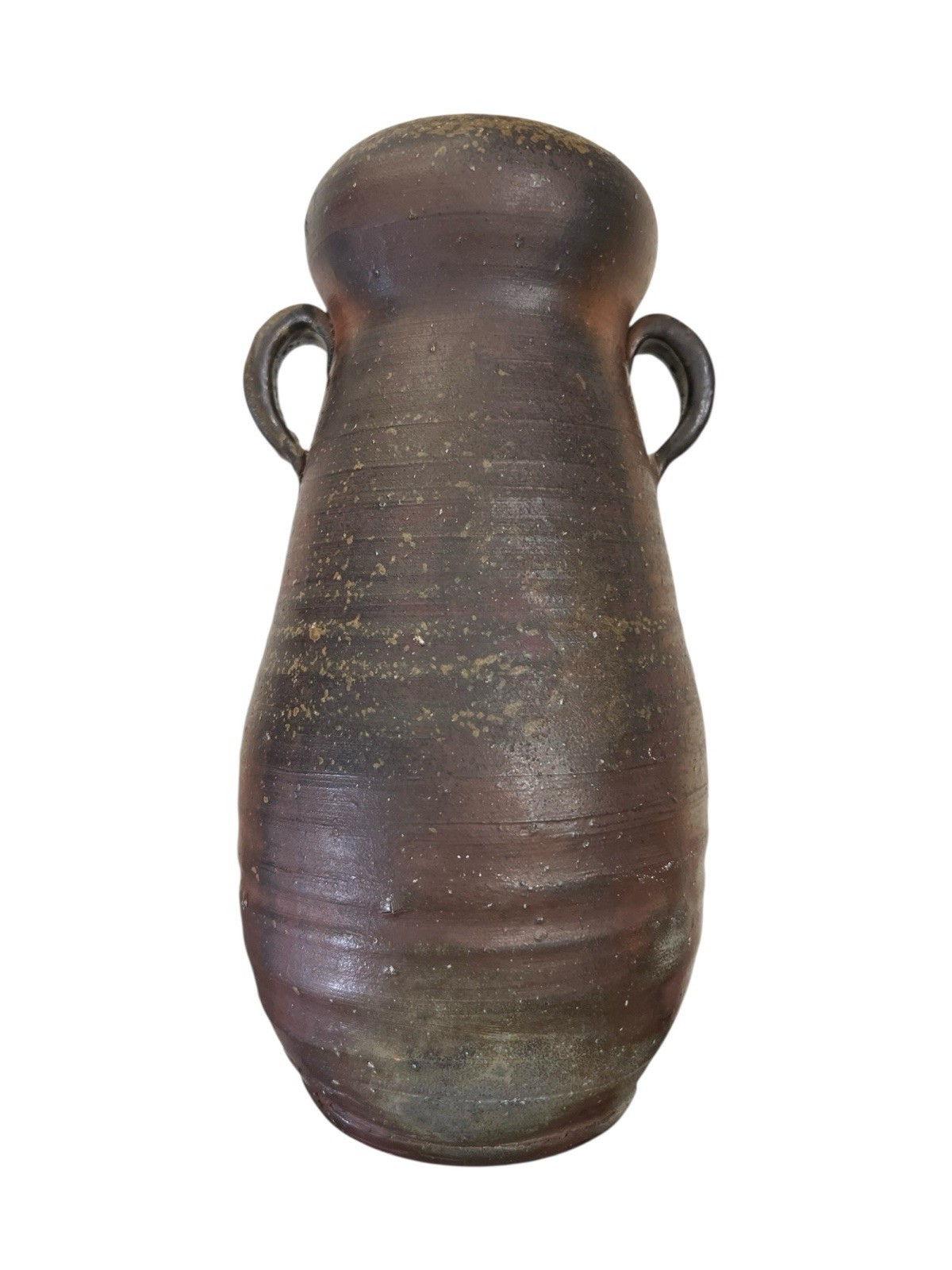 Bizen Yaki Vase by Yoneda Hōsei Japanese Pottery Flower Vase Yakishime Signed Bizen Yaki Vase by Yoneda Hōsei Japanese Pottery Flower Vase Yakishime Signed