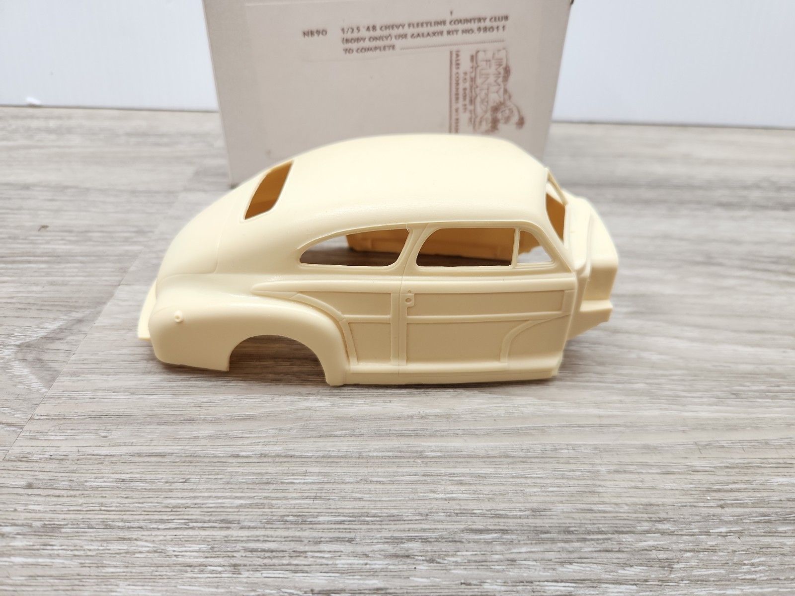 Jimmy Flintstone #NB90 Resin 48 Chevy Fleetline Country Club (Body Only) Jimmy Flintstone #NB90 Resin 48 Chevy Fleetline Country Club (Body Only)