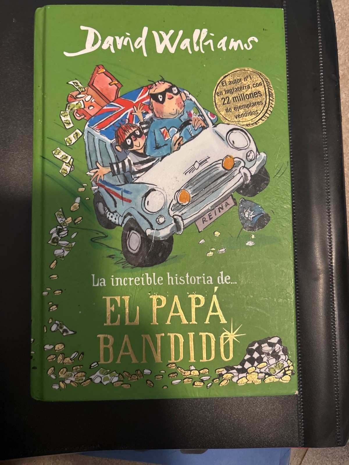 libro ninos la increible historia papa bandido