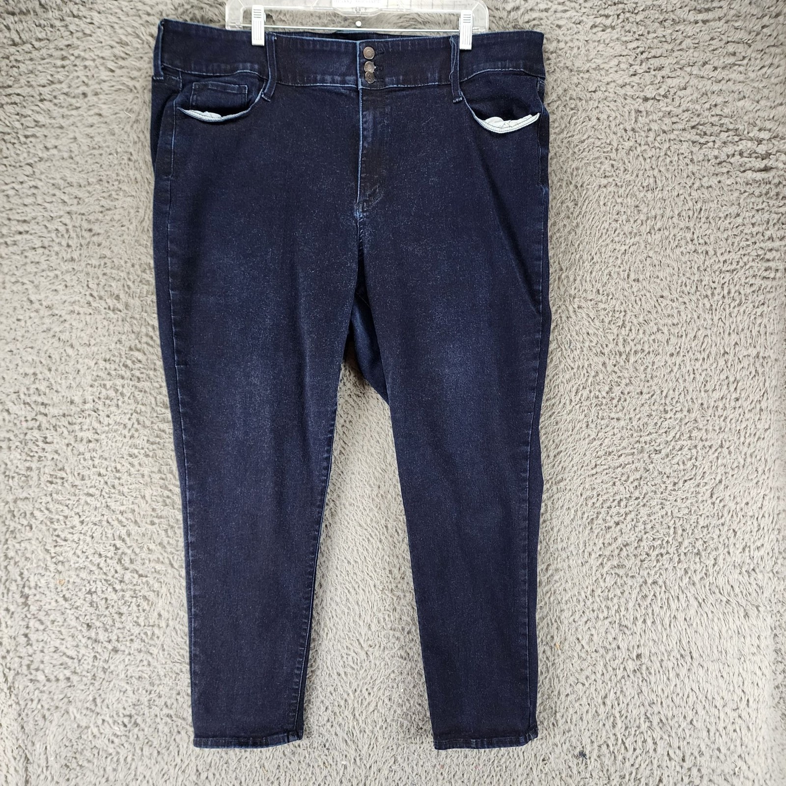 Boutique Jeans Womens 24W Blue Stretch Denim Jegging Legging
