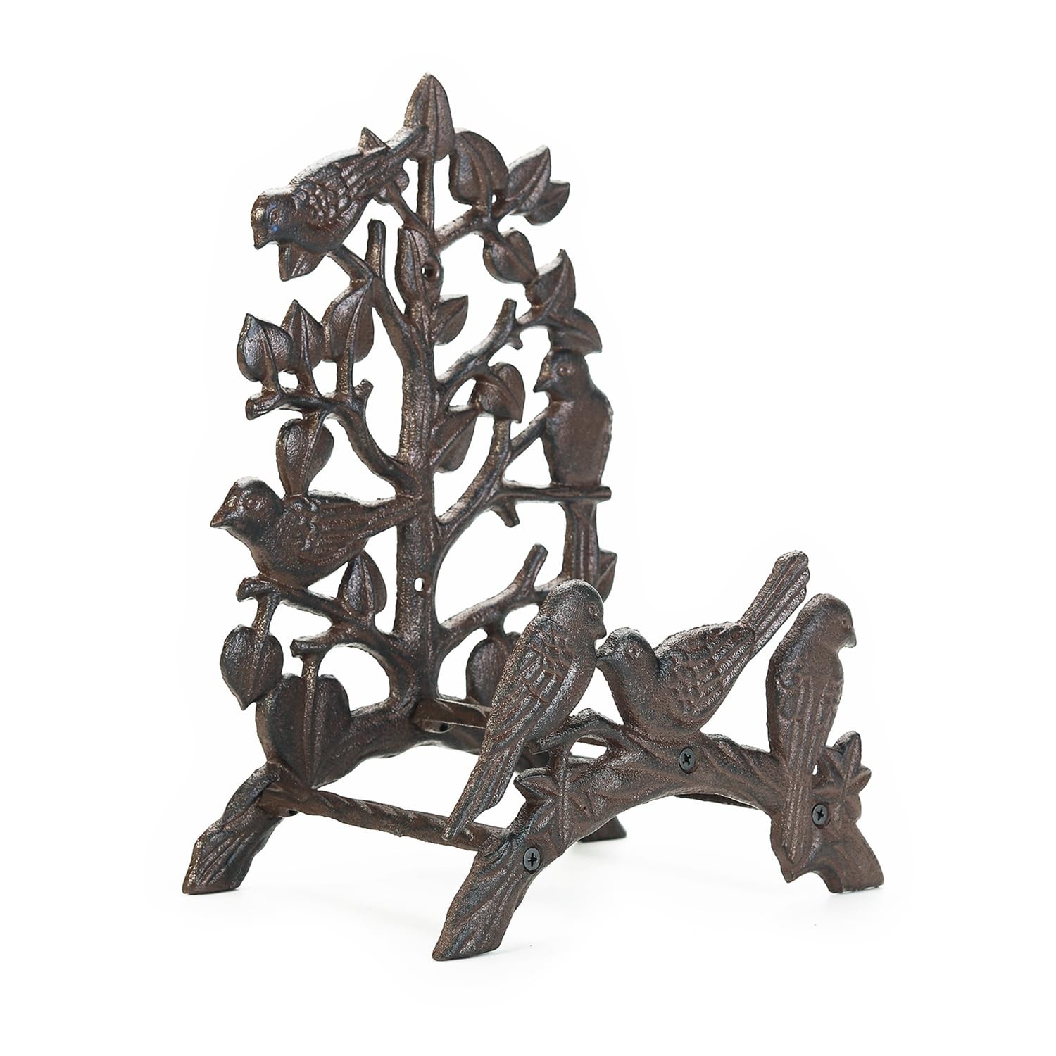Sungmor Heavy Duty Cast Iron Hose Holder,Garden & Yard Decorative Birds Wall ...