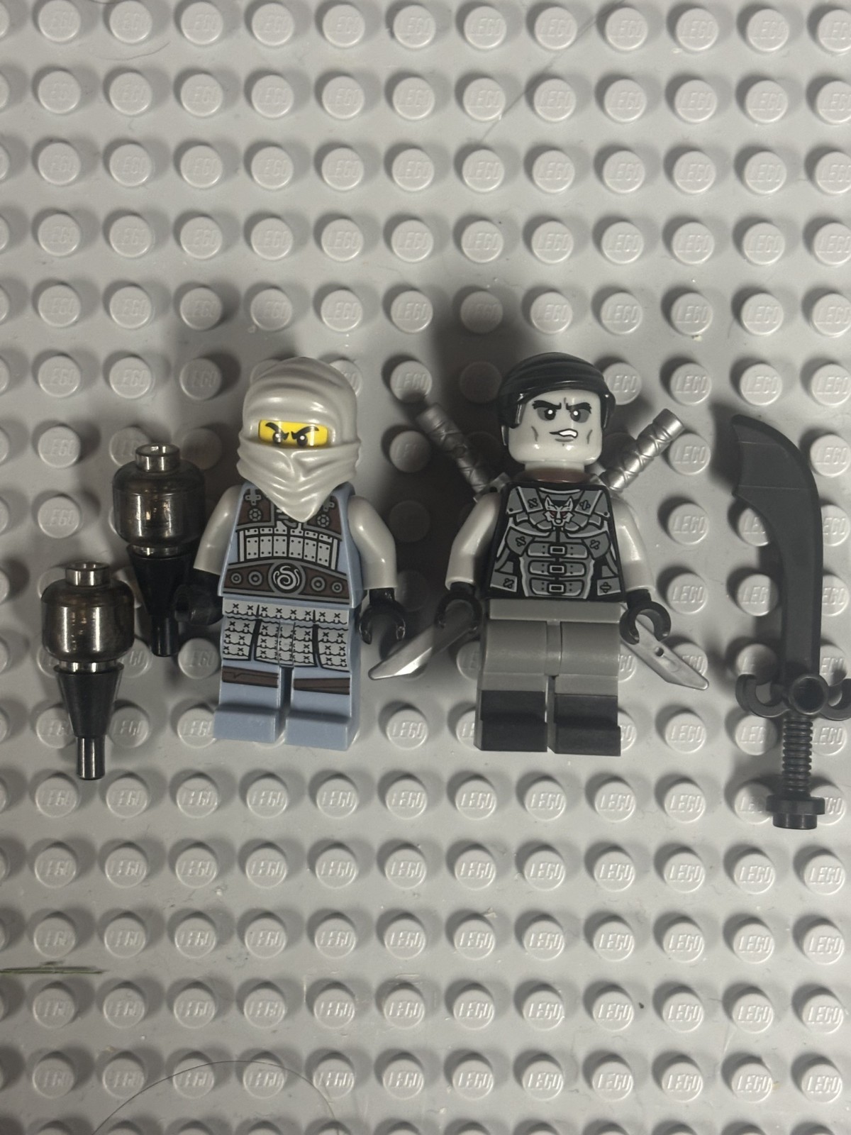 Lego Ninjago Shade And Ash With All Accessories Perfect Condition