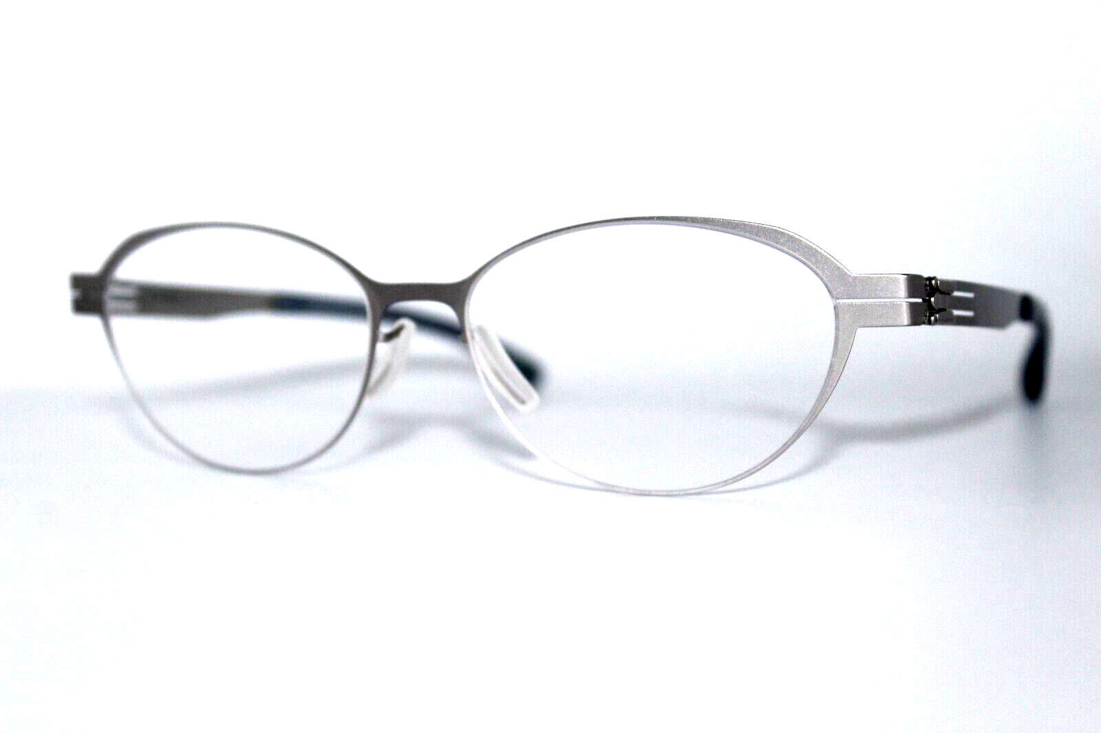 NEW IC BERLIN ACOUSTIC PEARL GREY AUTHENTIC EYEGLASSES FRAME 51-16-135MM W/CASE