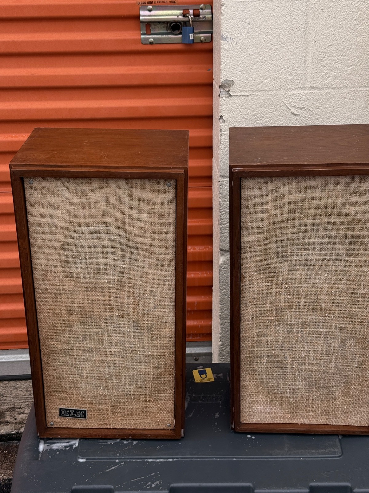 Vintage KLH Model Twenty 4-Ohm Speakers – Pair