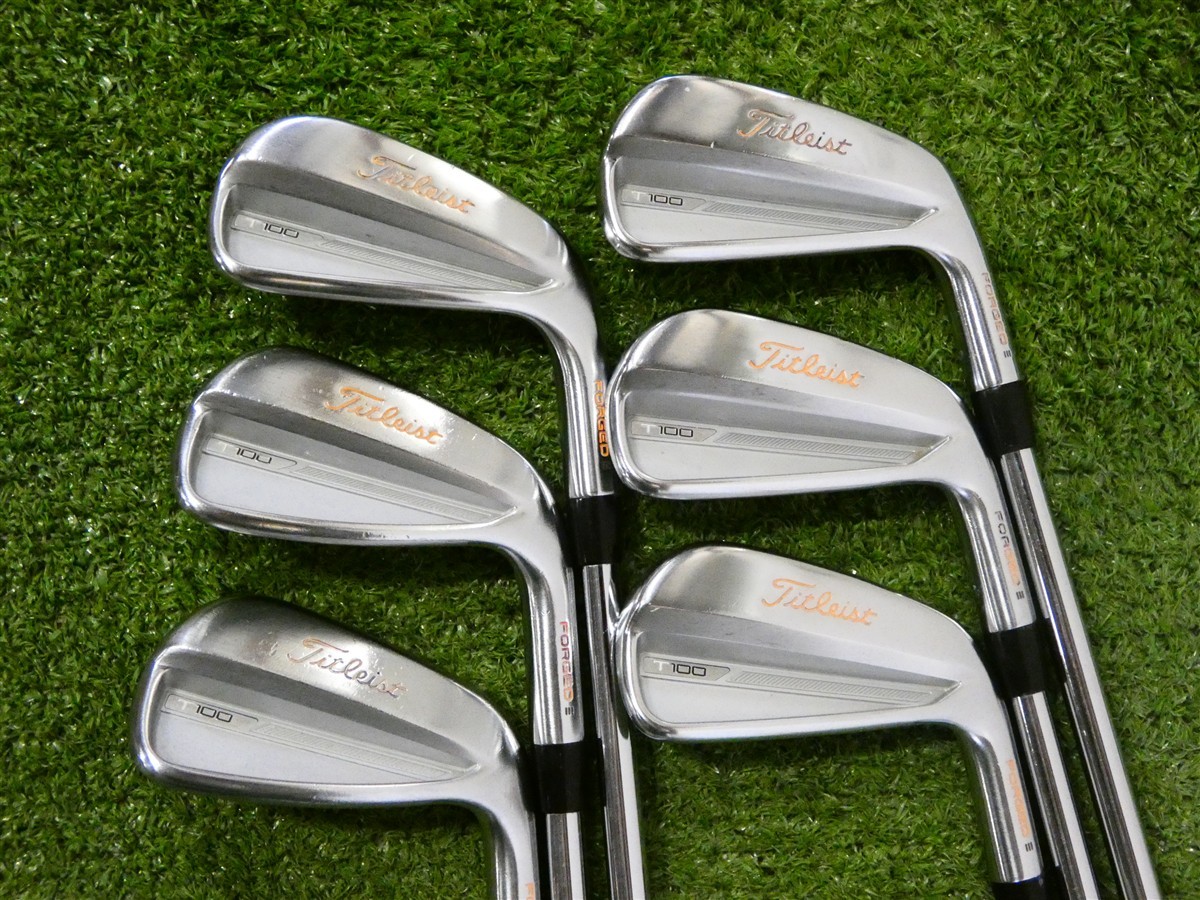 Titleist 2023 T100 Custom Irons 4-9 (No P Wedge) X100 X Extra Stiff Steel Titleist 2023 T100 Custom Irons 4-9 (No P Wedge) X100 X Extra Stiff Steel