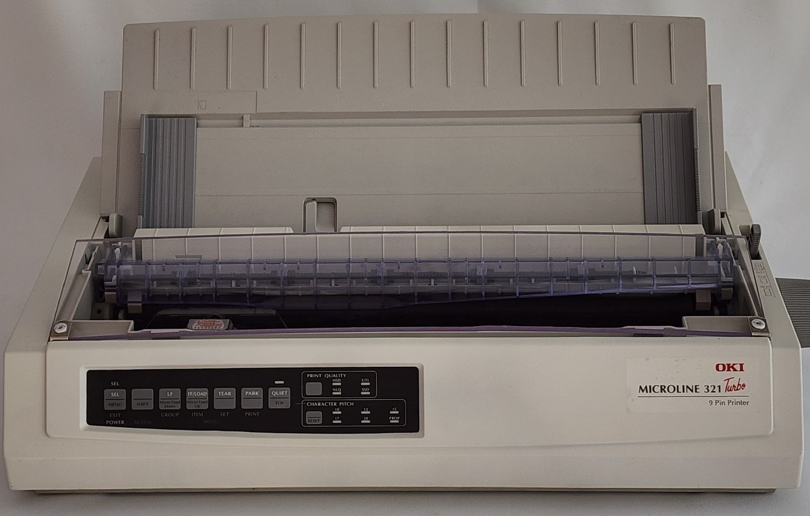 Oki 321 Turbo -2YR WARR- Printer-New USB Cable, Ribbon- 