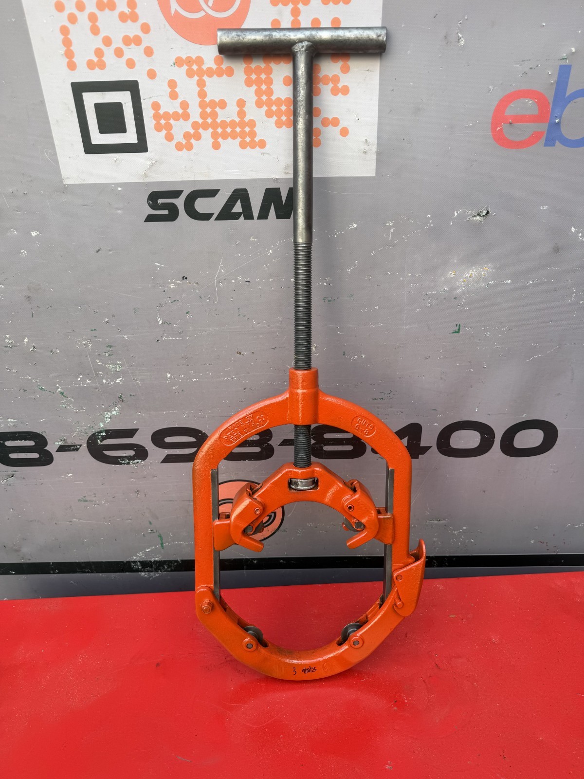 Reed Mfg 03142 H-8 Hinged Pipe Cutters Cast Iron/Ductile Iron 6