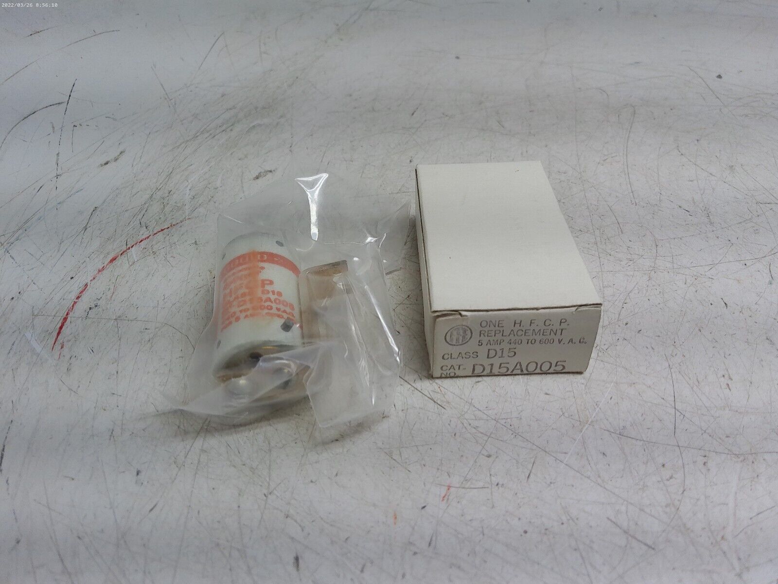 New in box Gould Shawmut D15A005 Fuse HFCP Class D15 Amp-Trap