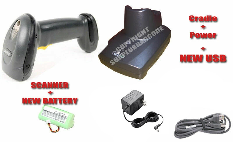 Motorola Symbol DS6878 Wireless 2D Barcode Scanner BlueTooth Upgraded Firmware
