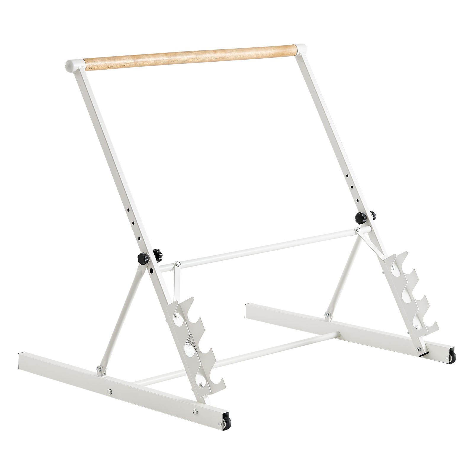 Uimoso3Ft Portable Ballet Barre Adjustable Height for Dance, Fitness, and Cardio