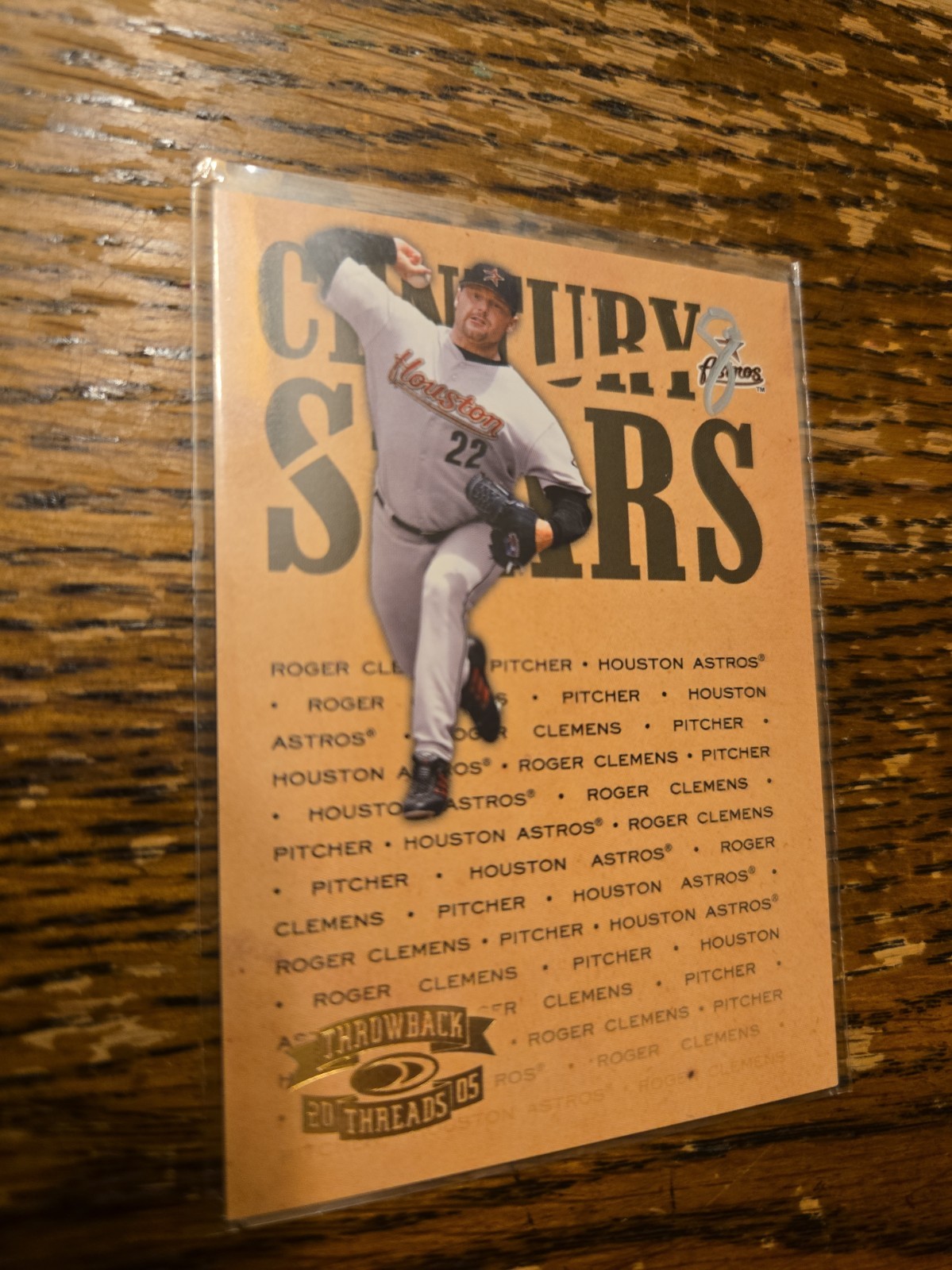 2005 Donruss Throwback Threads - Century Stars Roger Clemens #CS-22 /100 2005 Donruss Throwback Threads - Century Stars Roger Clemens #CS-22 /100