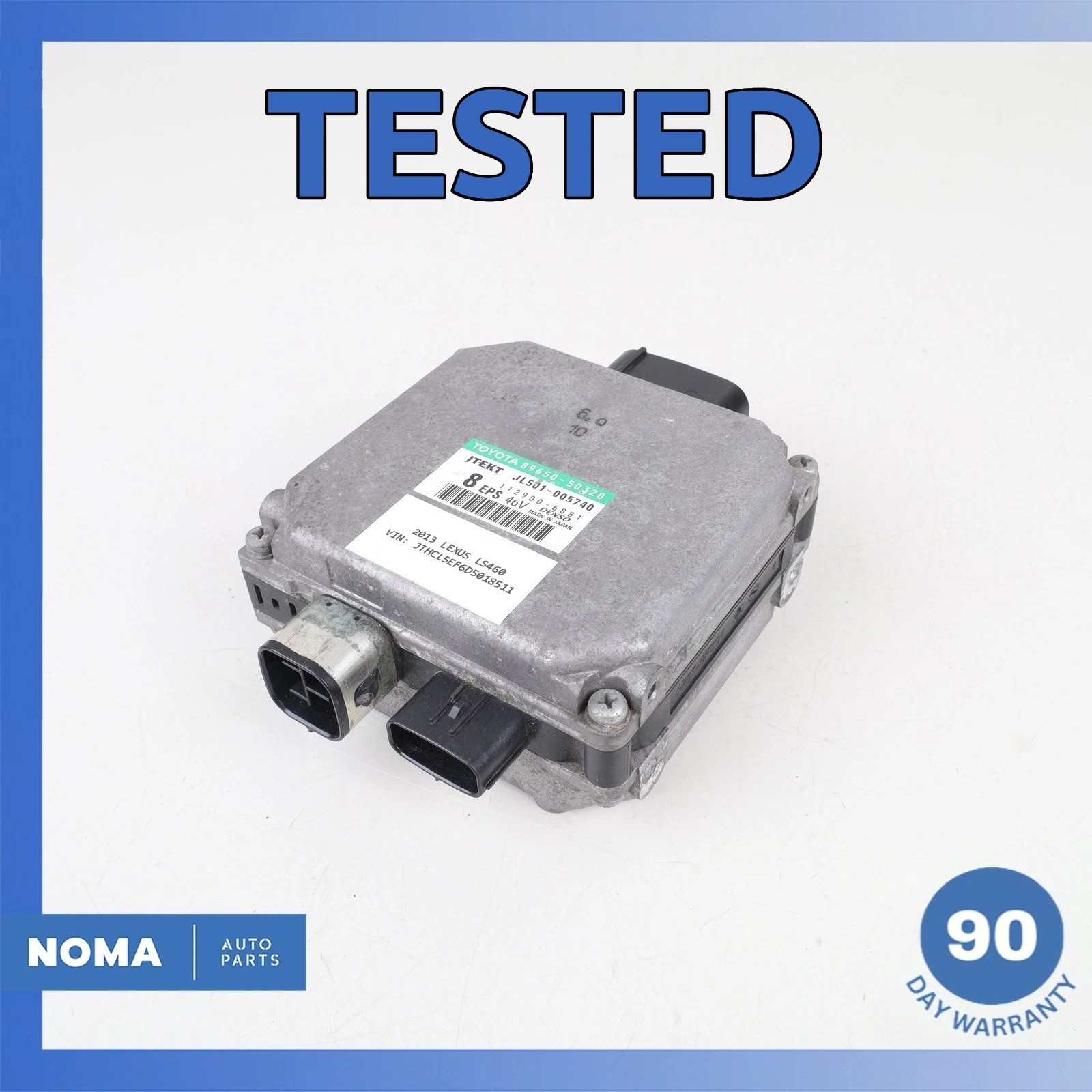 13-17 Lexus UCF40 LS460 AWD EPS Electric Power Steering Computer Module OEM