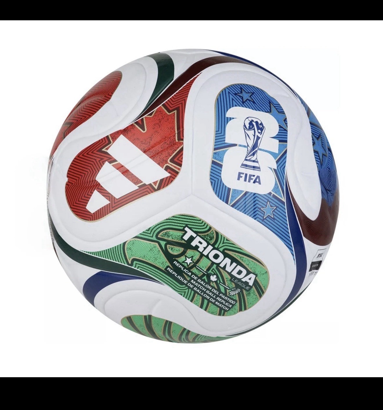 Trionda Adidas FIFA World Cup 2026 Pro Official Match Ball Size 5  Soccer Match