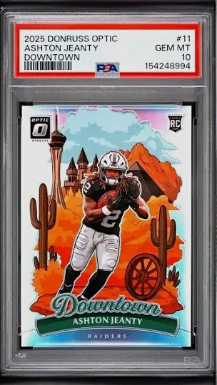 1/10 Odds For Ashton Jesngy PSA 10 Downtown