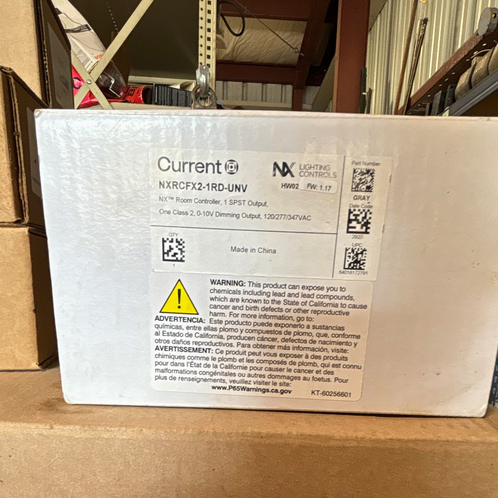 Current NXRCFX2-1RD-UNV Room Controller Lighting Controls NX Series Current NXRCFX2-1RD-UNV Room Controller Lighting Controls NX Series