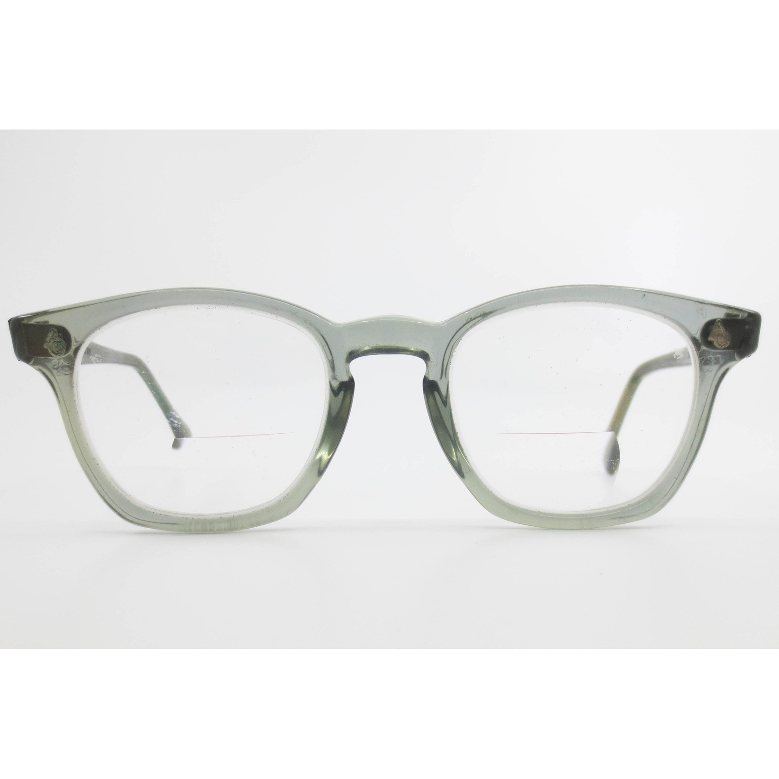American Optical AO Flex-Fit Z87 Safety Glasses Smoke Grey Frames 5 1/2 40027