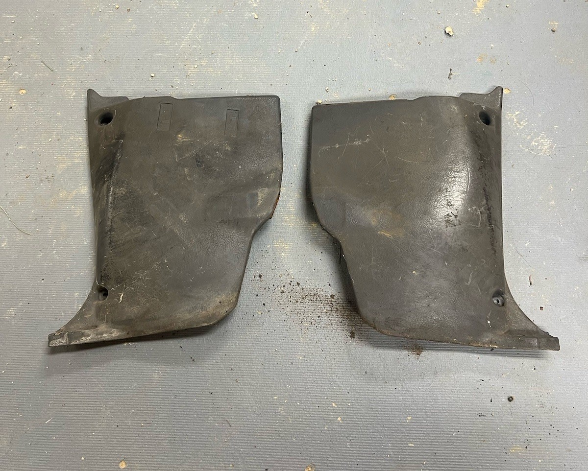 Toyota Pickup 4Runner OEM L and R Gray Lower Kick Panels Gray 1984-1988 SET OF 2