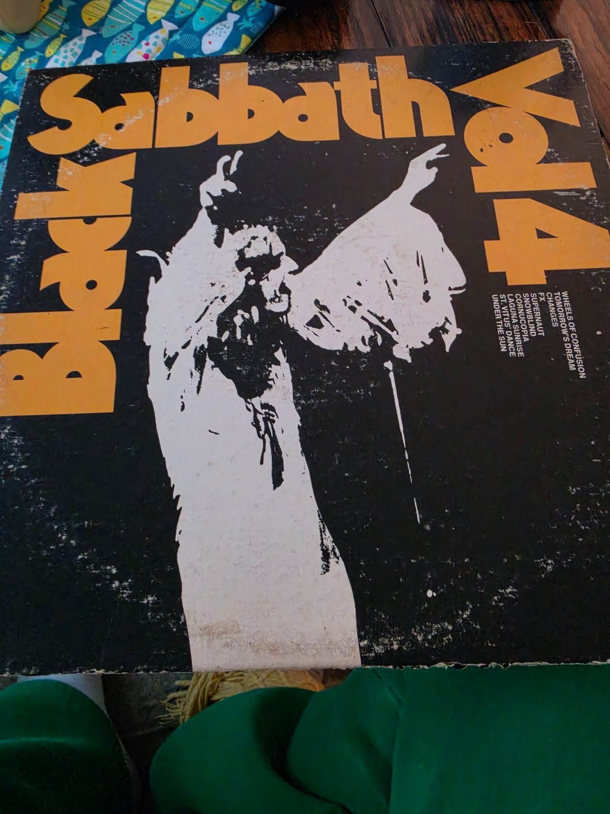 Black Sabbath Vol 4 LP Warner Bros BS 2602 1972 Green Label Gatefold Black Sabbath Vol 4 LP Warner Bros BS 2602 1972 Green Label Gatefold