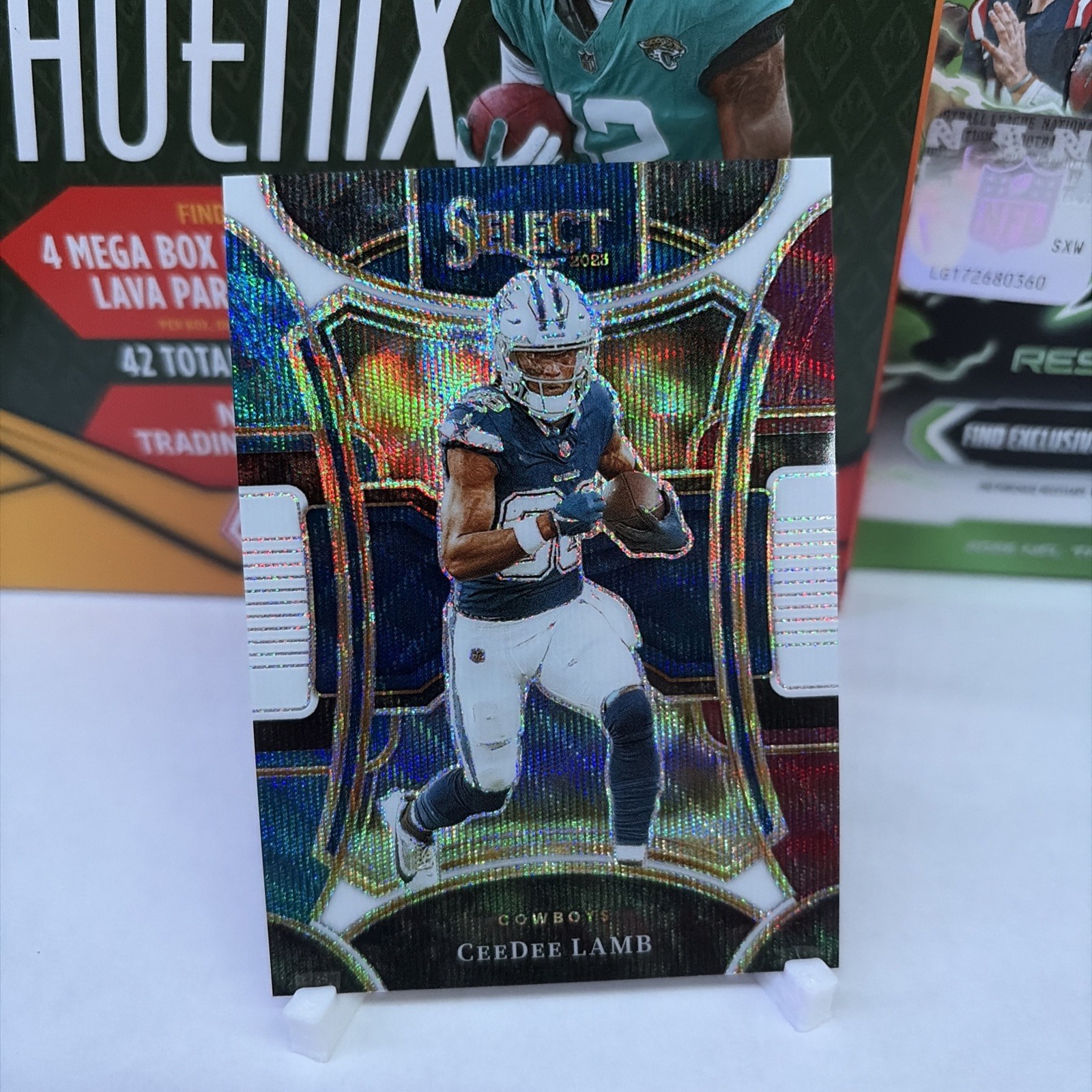 2023 Panini Select Ceedee Lamb Tri-Color Prizm #425 75/149 