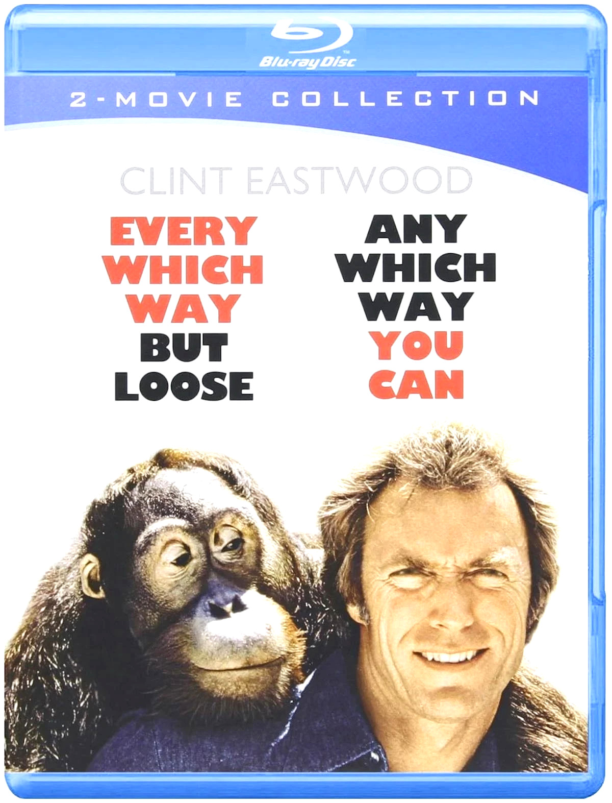 Every Which Way But Loose / Any Which Way You Can Blu-ray Clint Eastwood NEW