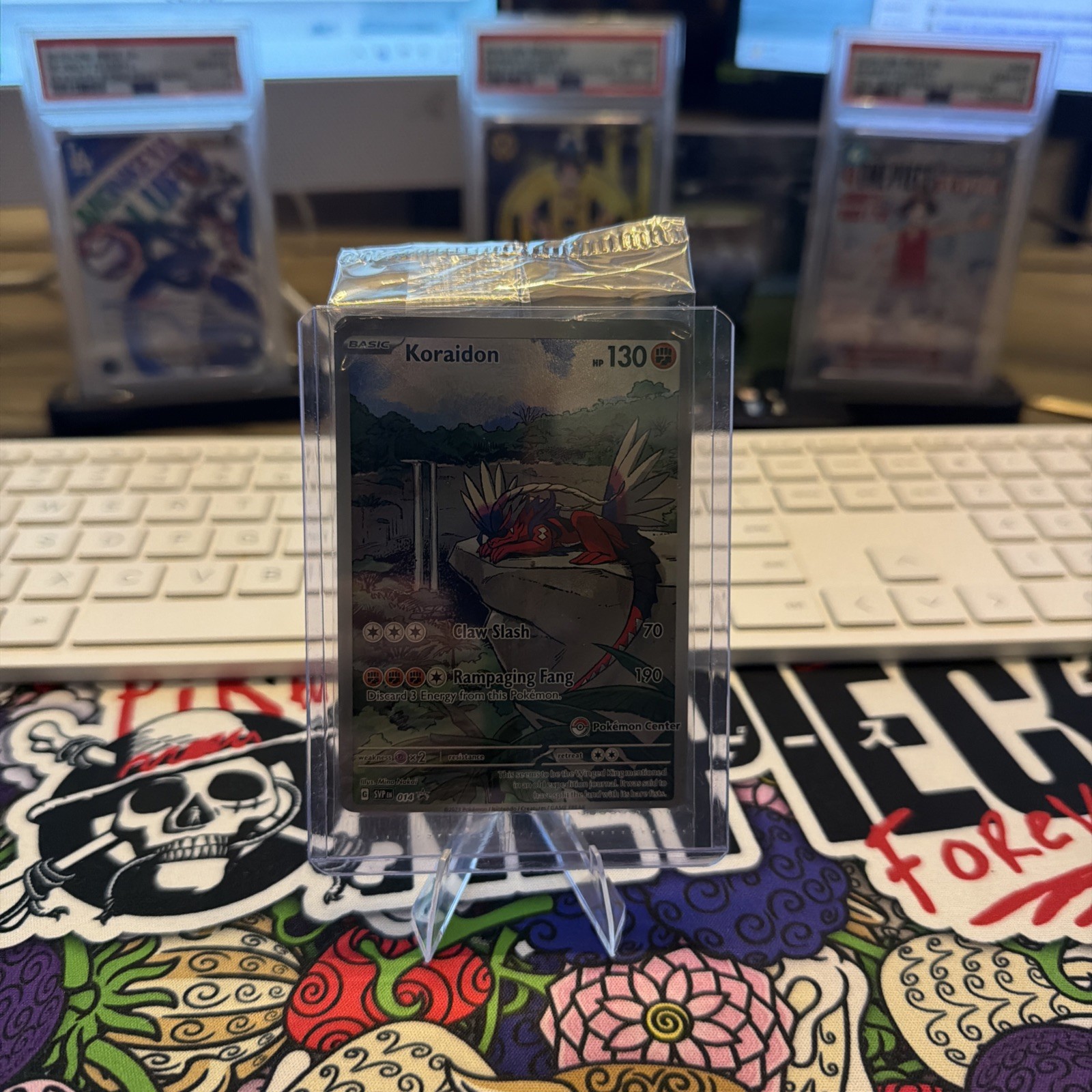 Koraidon SVP 014 | Pokemon Scarlet & Violet Pokemon Center Stamped | SEALED
