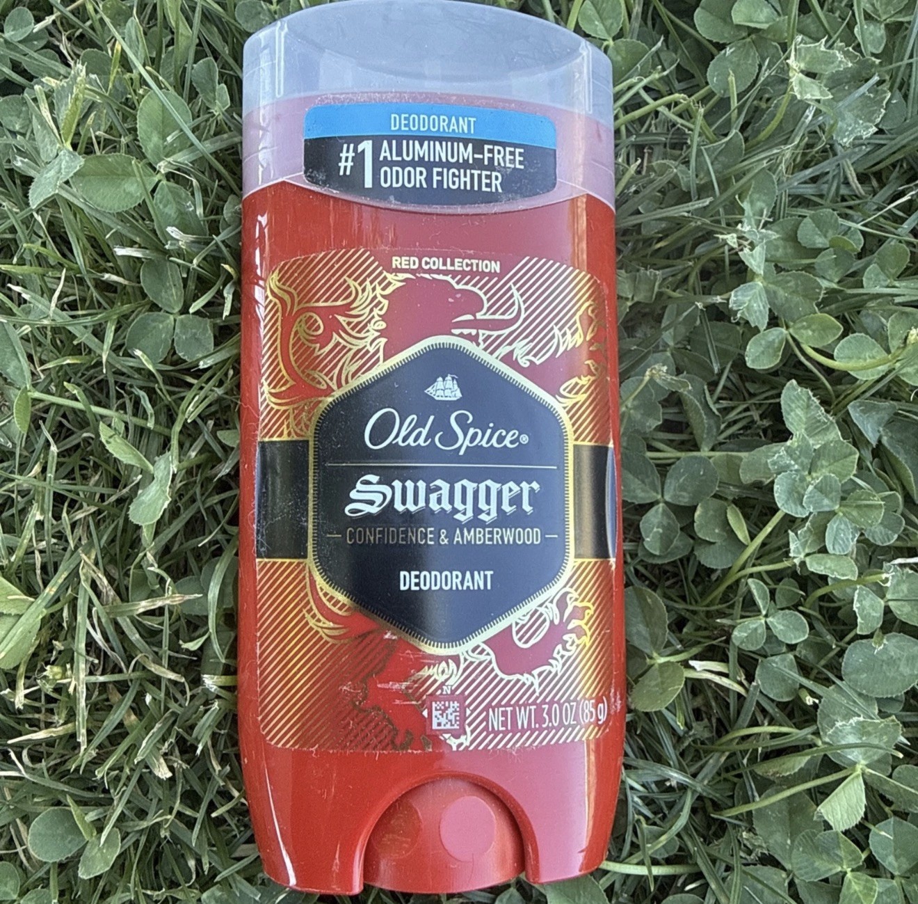 3 PACK Old Spice Swagger Deodorant Confidence & Amberwood 3oz Aluminum-Free Red 3 PACK Old Spice Swagger Deodorant Confidence & Amberwood 3oz Aluminum-Free Red