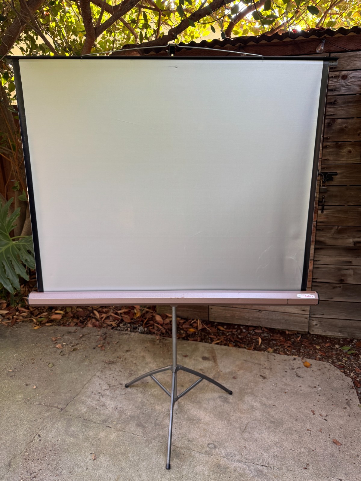 Vintage 1950s-1960\'s MCM Projecta Etalux Super 8mm Movie Projector Silver-Screen