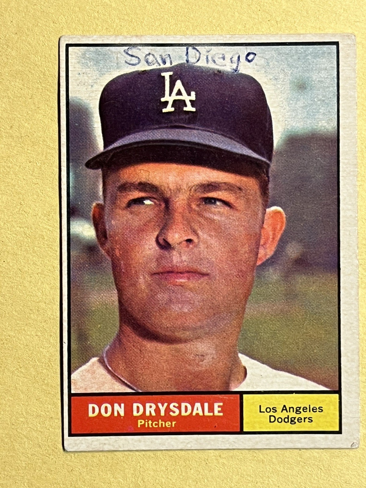 1961 Topps #260 Don Drysdale POOR - LOW GRADE