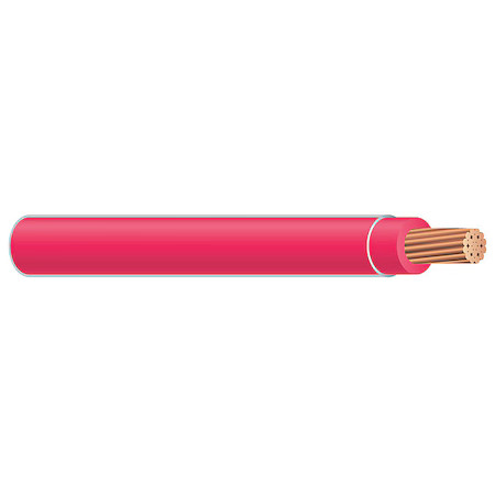Southwire 37093271 Xhhw Building Wire, Copper, 14 Awg, 1C, Red, Stranded, 500 Ft