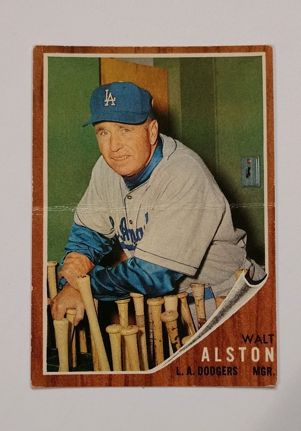 1962 Topps - Walter Alston #217